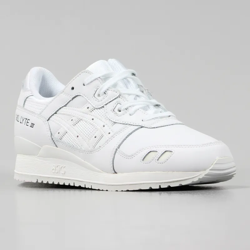 Asics Gel Lyte III Shoes Triple White-4