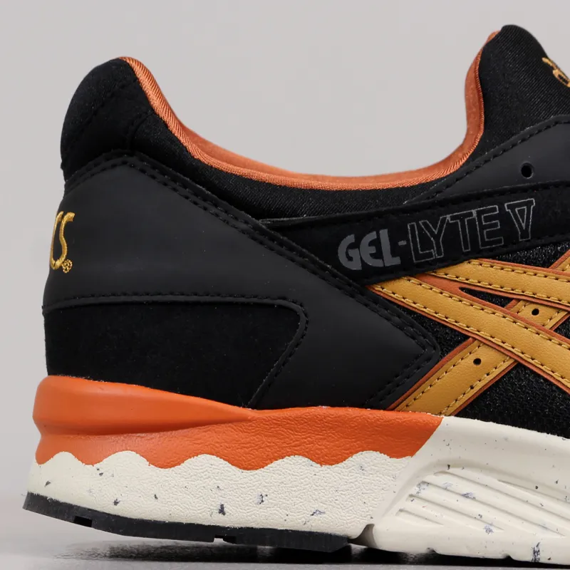 Asics Gel Lyte V Shoes Black Tan-1