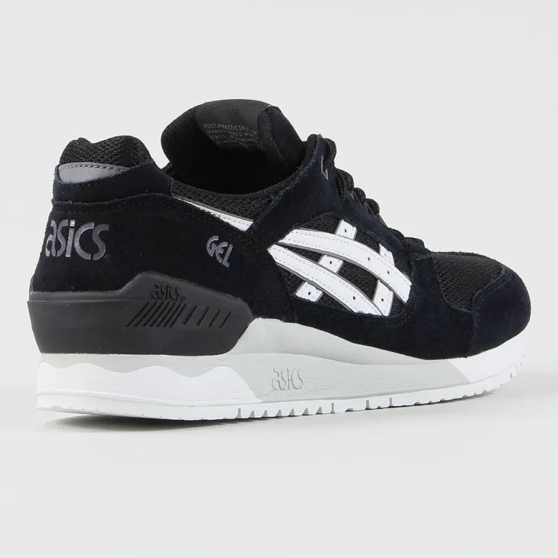 Asics Gel Respector Shoes Black White Grey-4