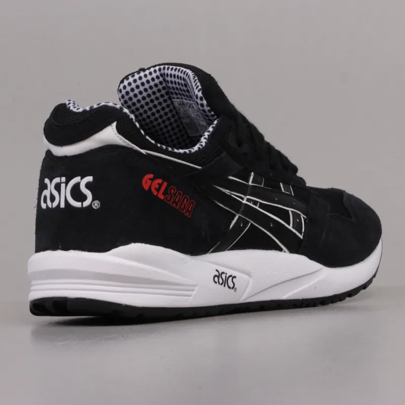 Asics Mens Gel Saga Shoes Black Black-5