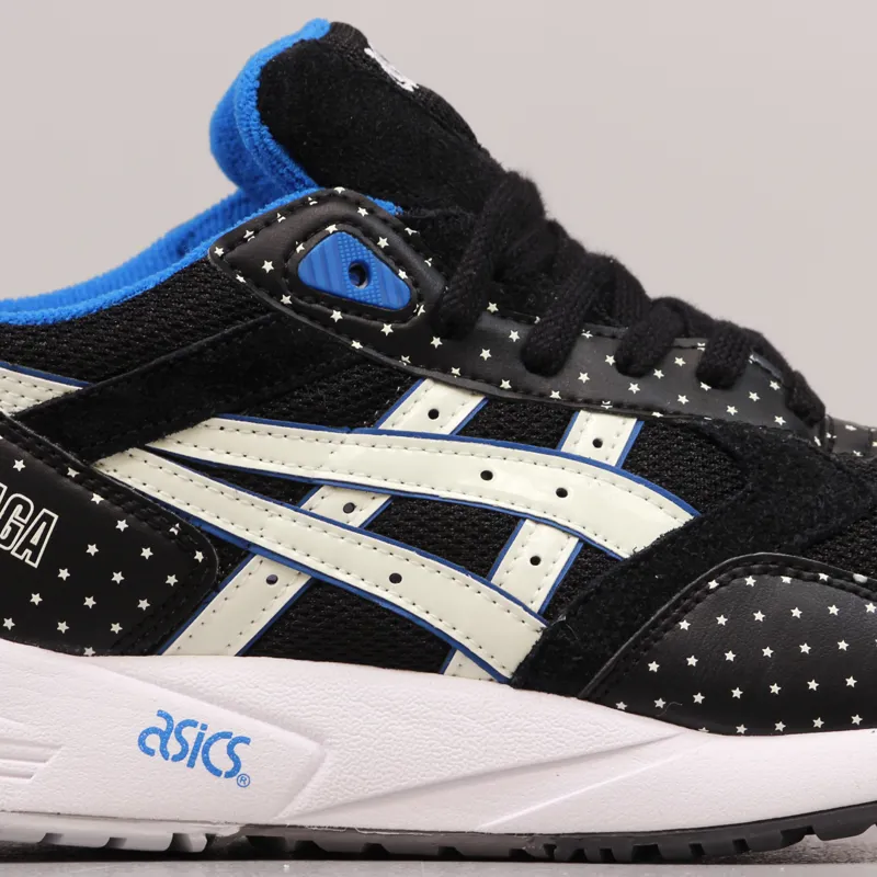 Asics Gel Saga Shoes Black Glow In The Dark-3