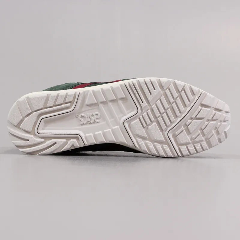Asics Gel Saga Christmas Pack Shoes Dark Green Burgundy-6