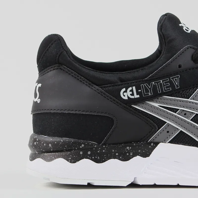Asics Gel Lyte V Shoes Black Grey-1