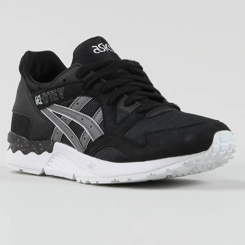 Asics Gel Lyte V Shoes Black Grey-3