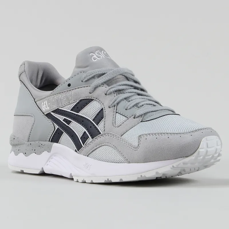 Asics Gel Lyte V Shoes Light Grey India Ink-3