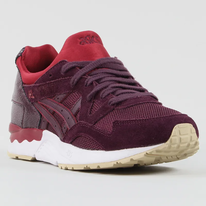Asics Gel Lyte V Shoes Rioja Red-3