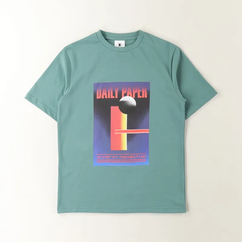Tシャツ・カットソー DAILY PAPER Men T-shirt Blue 2412008 HALOGEN BLUE Tシャツ・カットソー DAILY PAPER Men T-shirt Blue 2412008