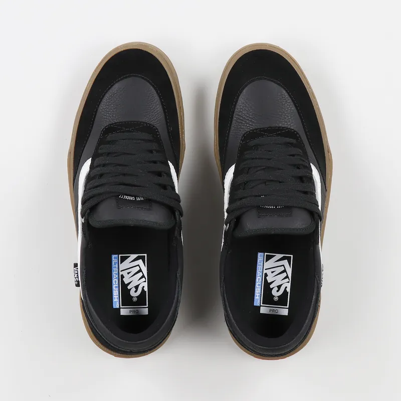 Vans Gilbert Crockett 2 Pro Shoes Black White Gum-6