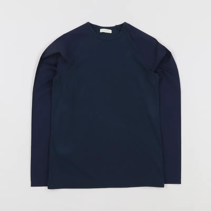 Kestin Glencoe Long Sleeve T Shirt Dark Navy