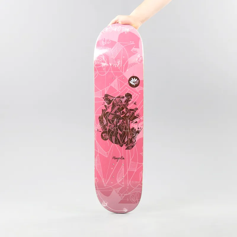 Magenta Glen Fox Artist Deck 8.25 Inch