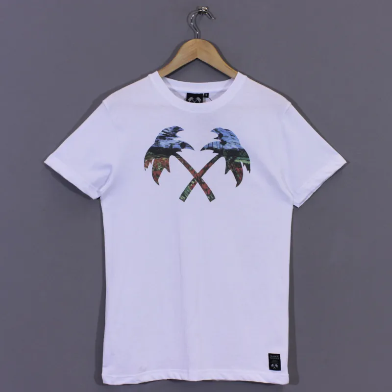 Trainer Spotter Gogh Palms T Shirt White