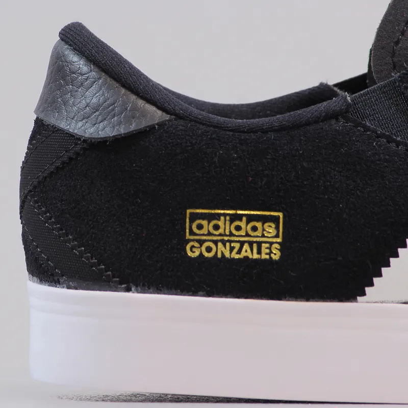 Adidas Gonz Pro Shoes Black White Black-1