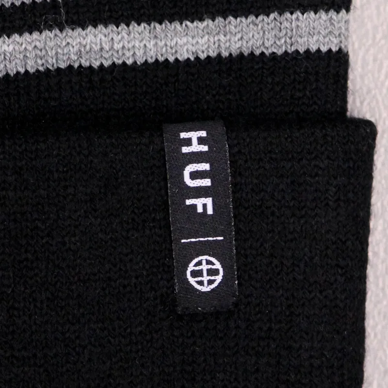 Huf Good Luck Bobble Hat Black-2