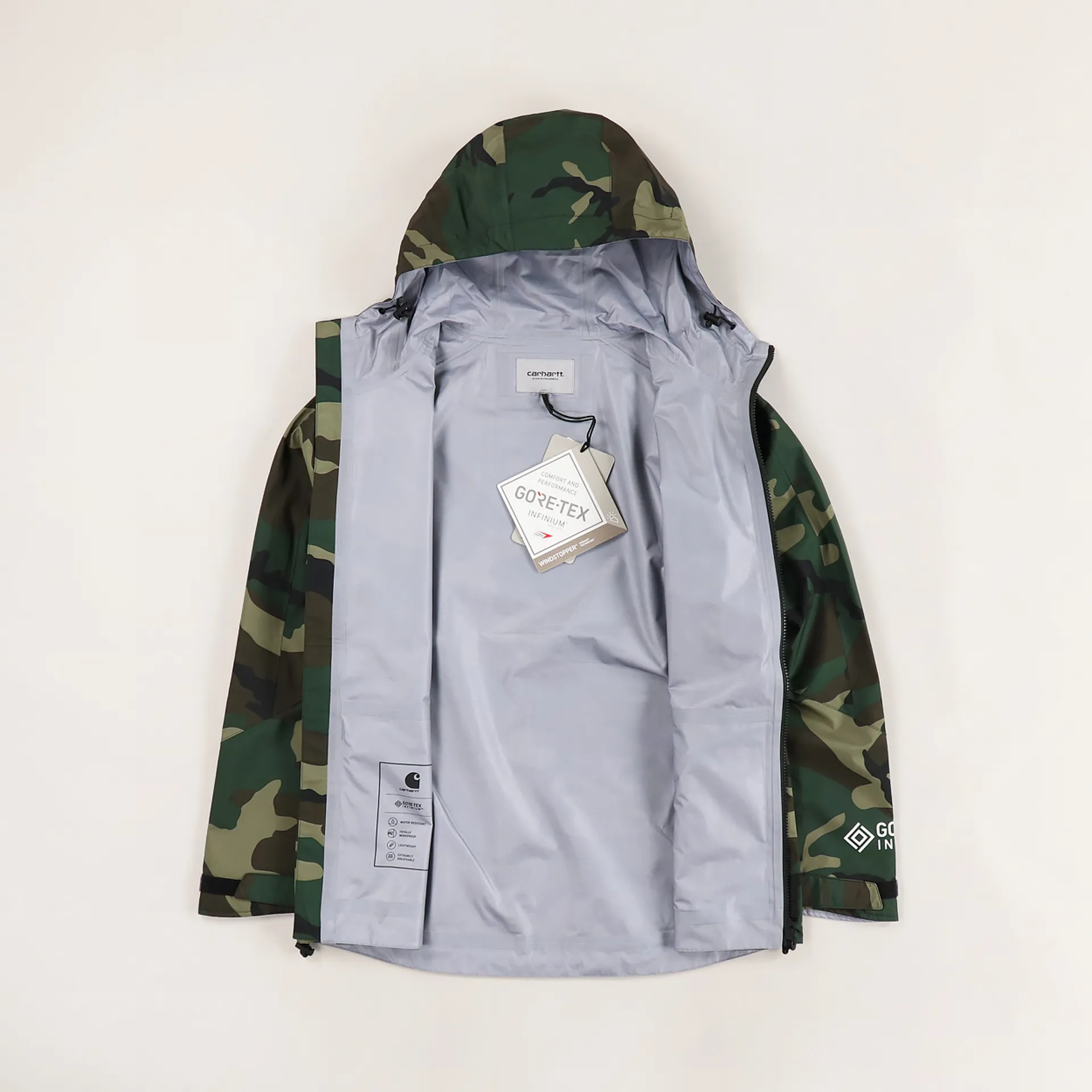 Carhartt WIP Gore-Tex Point Jacket Camo Laurel