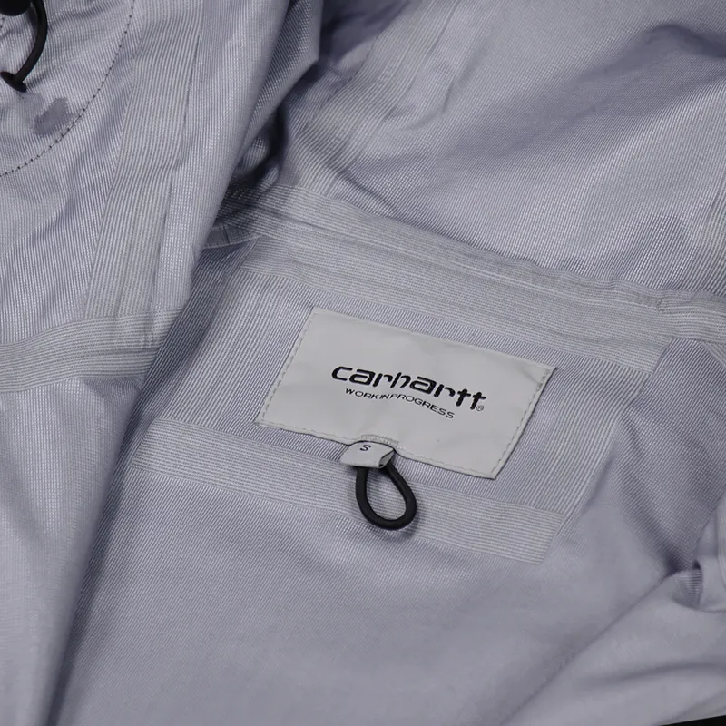 Carhartt WIP Mens Shell Gore-Tex Point Pullover Jacket Black