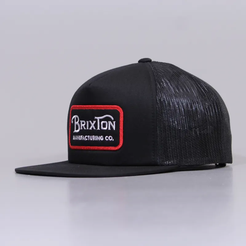 Brixton Grade Mesh Cap Black-3