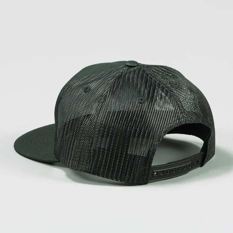 Obey Grave Trucker Cap Black-2