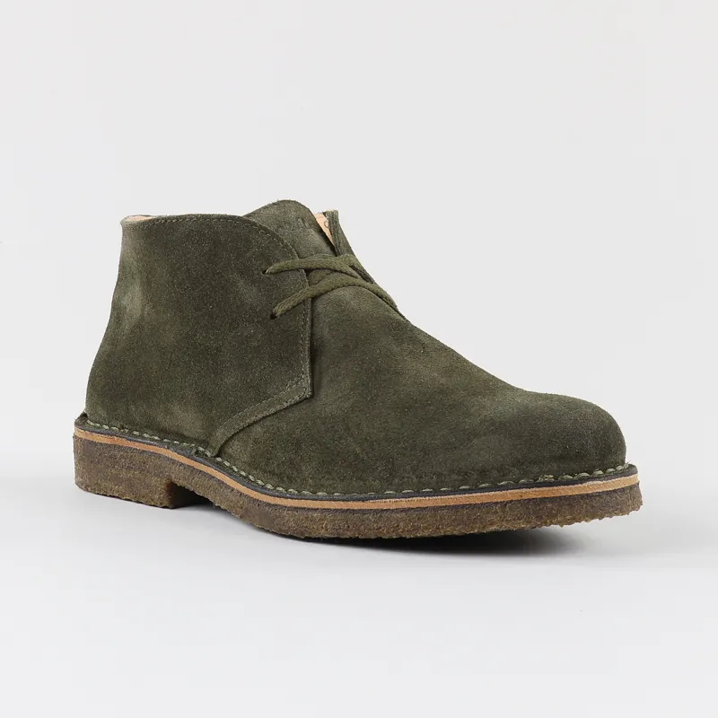 Astorflex Mens Italian Greenflex Desert Boots Foresta Brown