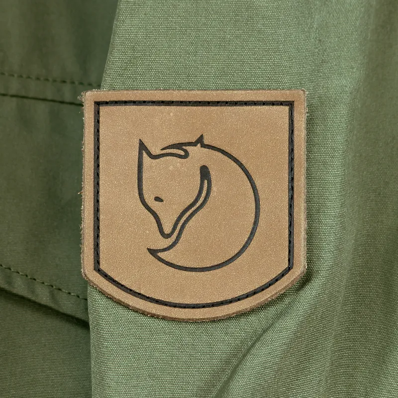 Fjallraven Fleece Lined Greenland Winter Jacket Green-3