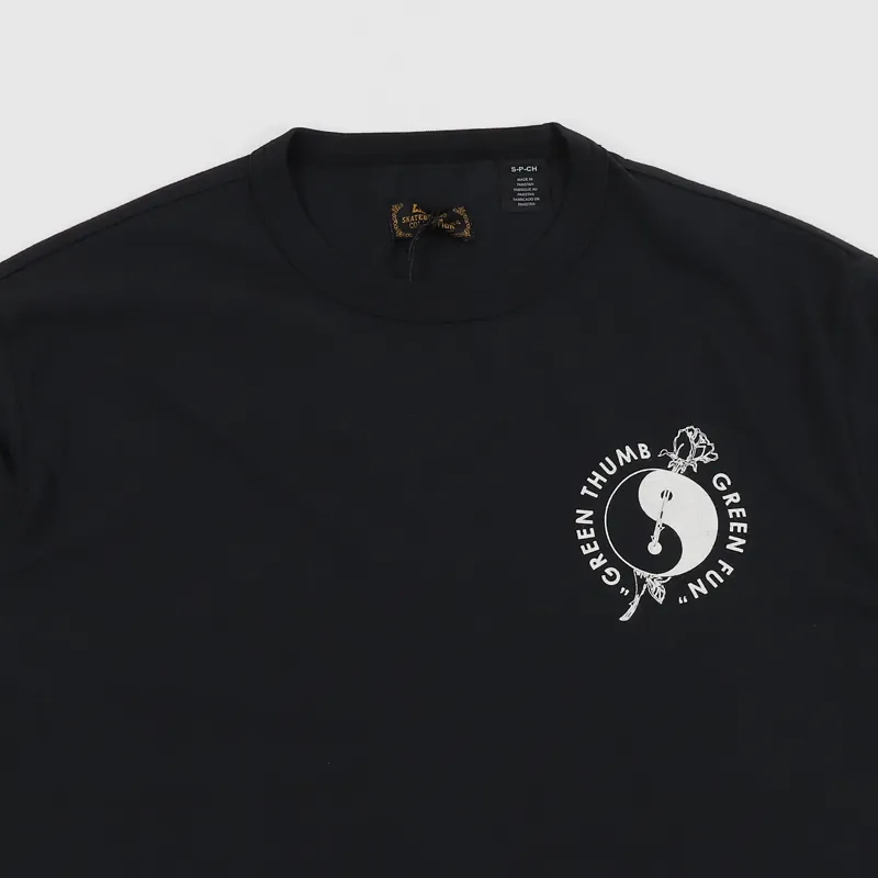 Levis Skate Green Thumb T Shirt Jet Black-1