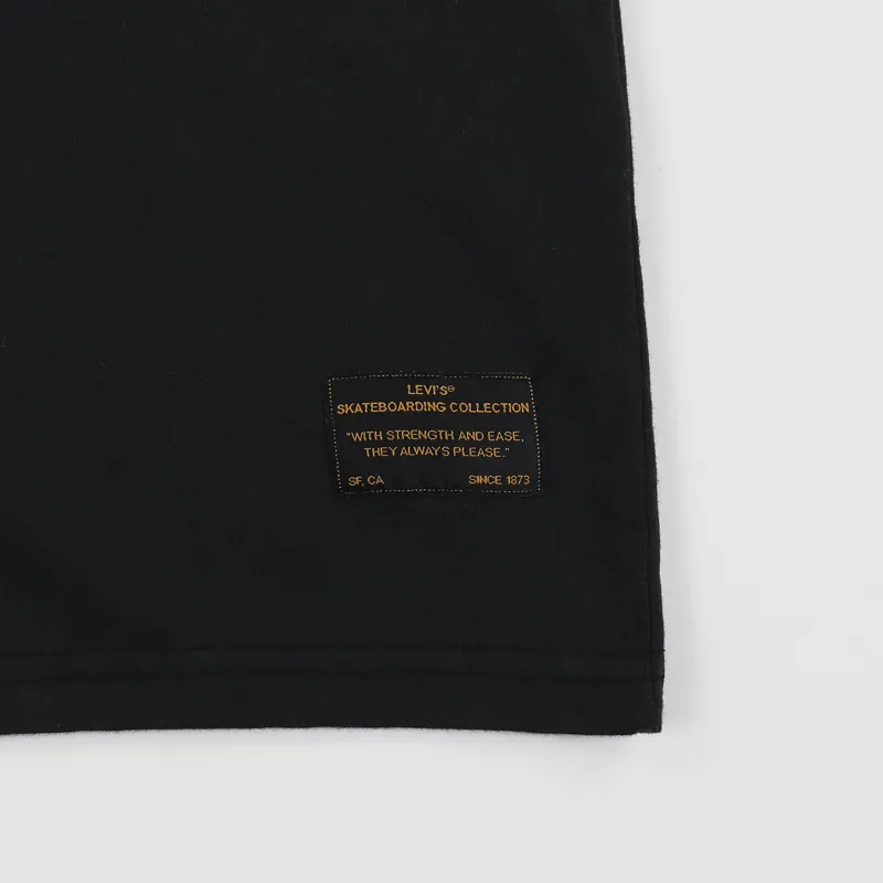 Levis Skate Green Thumb T Shirt Jet Black-2