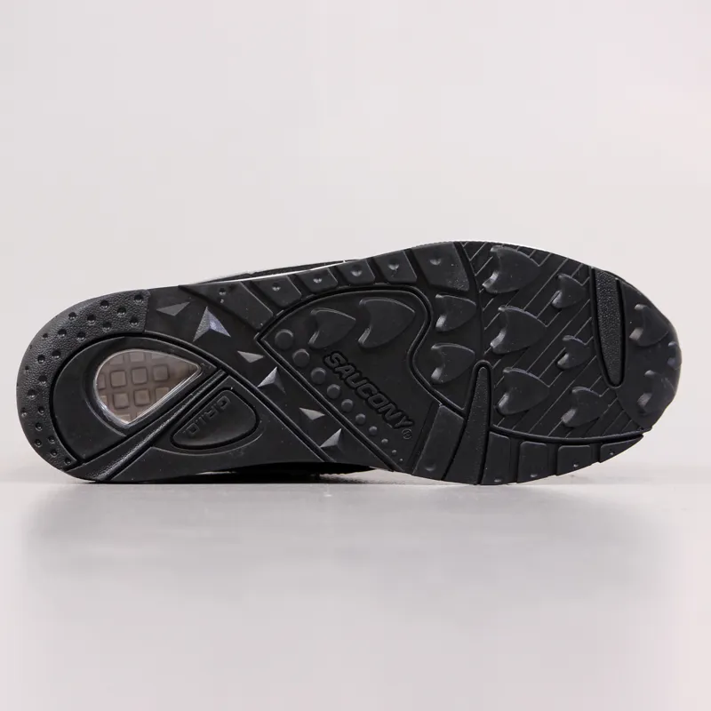 Saucony Grid 9000 Shoes Grey Black-6