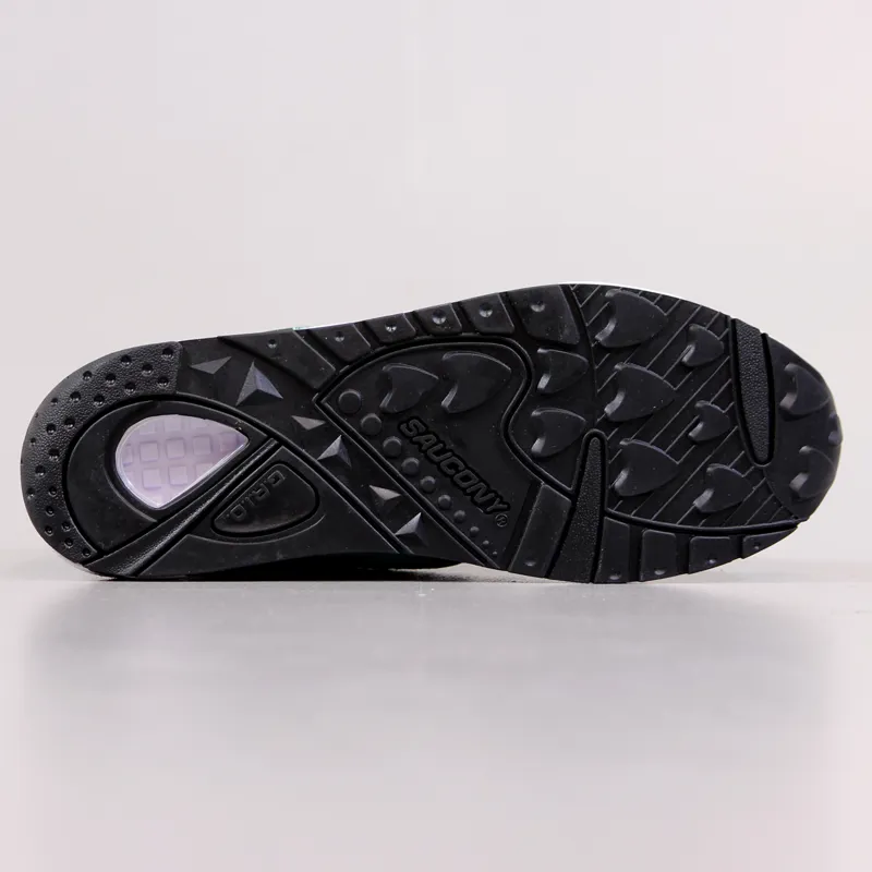 Saucony Grid 9000 Shoes Mint Black-6