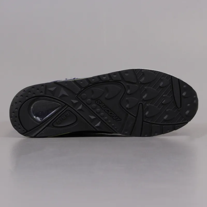 Saucony Grid 9000 Shoes Navy Citron-6