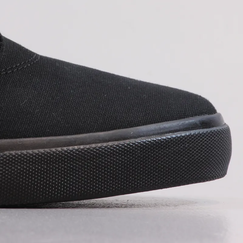 Lakai Griffin Shoes Black Black Canvas-3