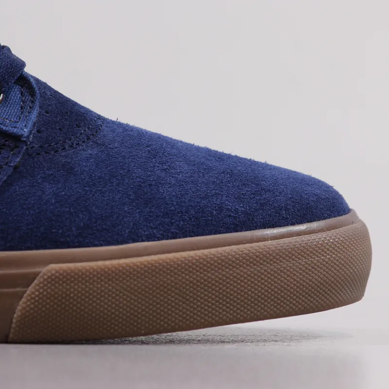 Lakai Griffin Shoes Navy Gum Suede-3