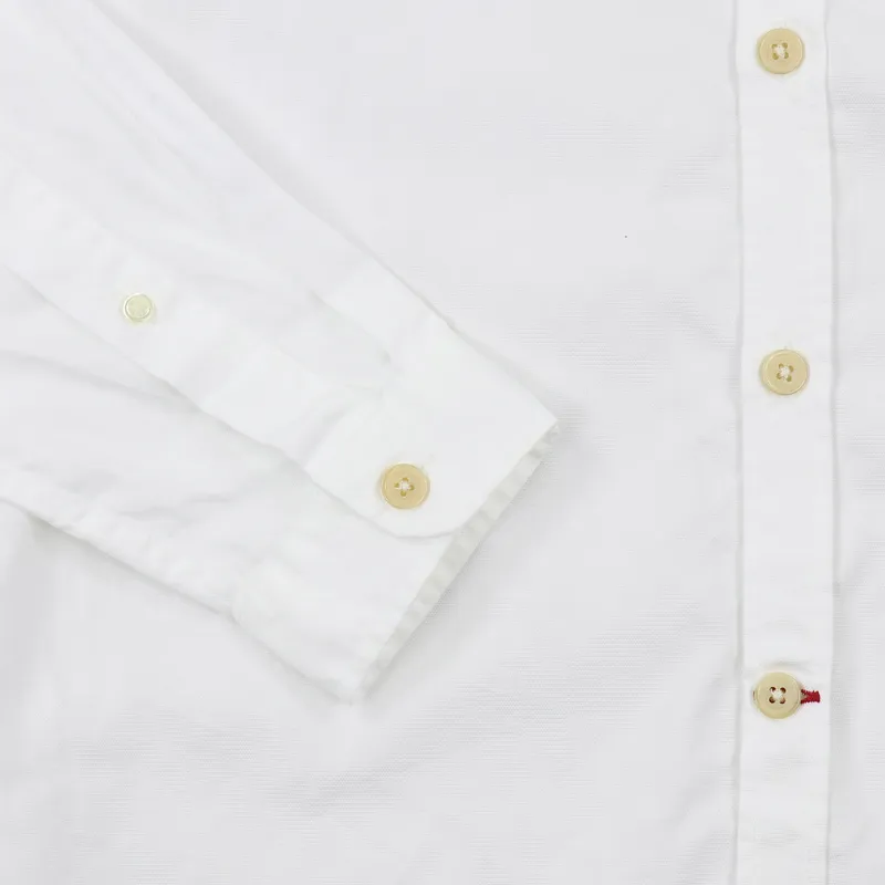 Oliver Spencer Grandad Shirt Astley White-2