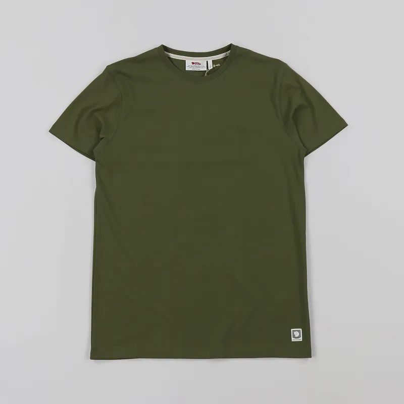 Fjallraven Greenland T Shirt Green