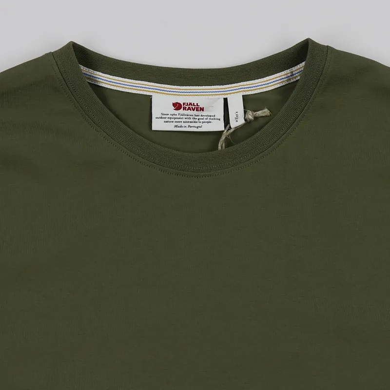 Fjallraven Greenland T Shirt Green-1