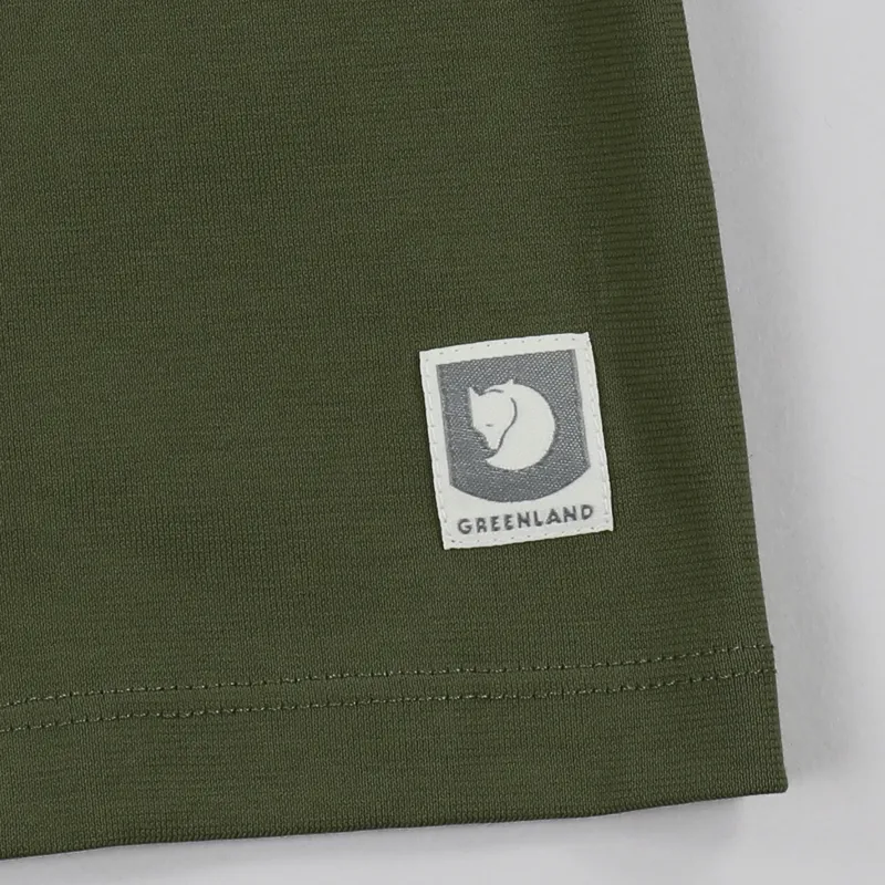 Fjallraven Greenland T Shirt Green-2