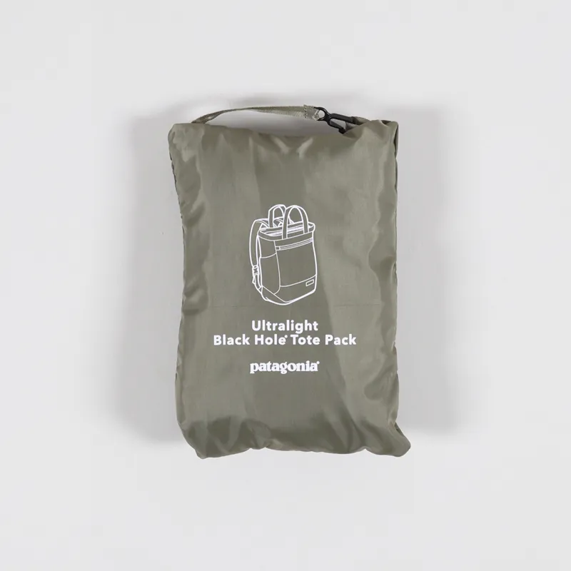 Patagonia Ultralight Black Hole Tote Pack Camp Green Bag