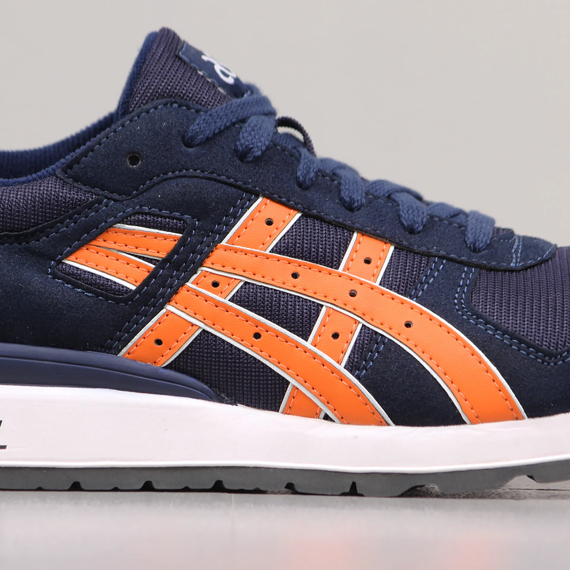 Asics Mens GT-II Athletic Running Trainer Shoes Navy Orange