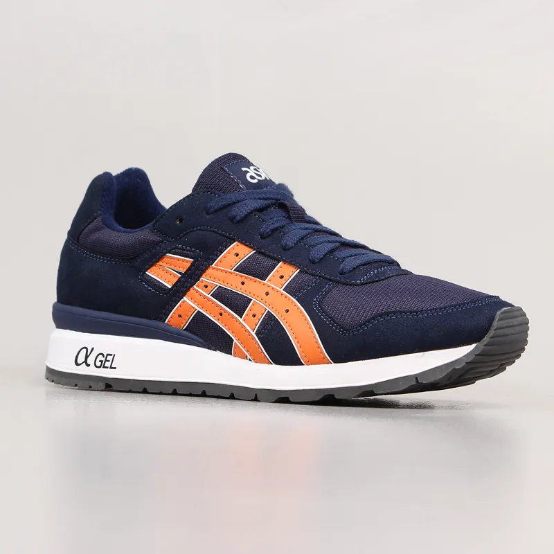 Asics GT-II Shoes Navy Orange-4