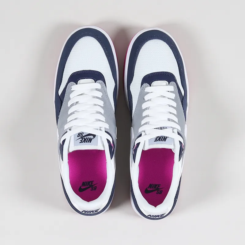 Nike SB GTS Return Premium Shoes Midnight Navy White-7