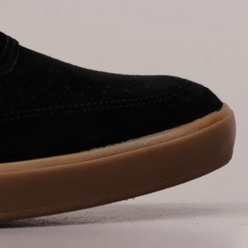 Lakai Footwear Mens Guy Mariano Skatboarding Shoes Black Gum