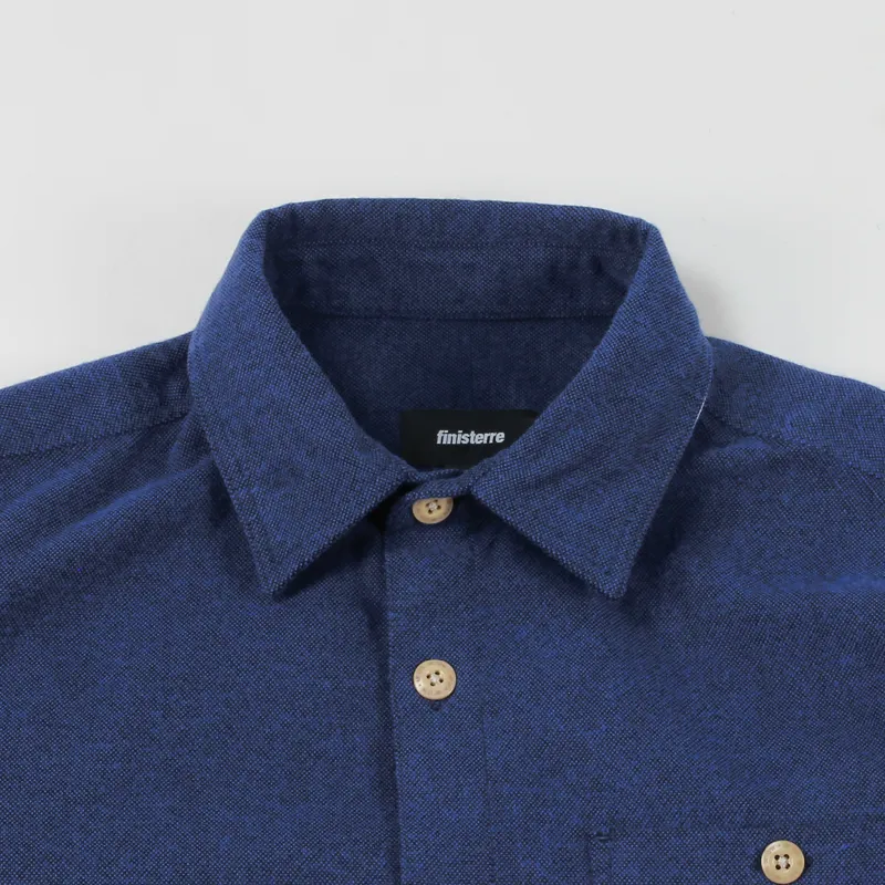 Finisterre Gylly Shirt Fisher Blue-2