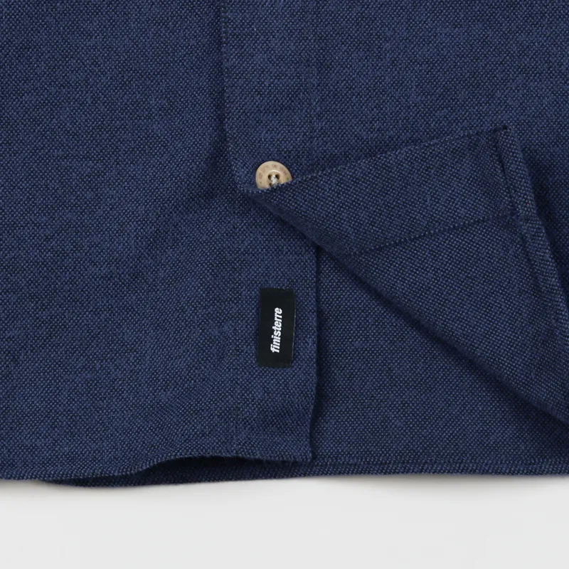 Finisterre Gylly Shirt Fisher Blue-4