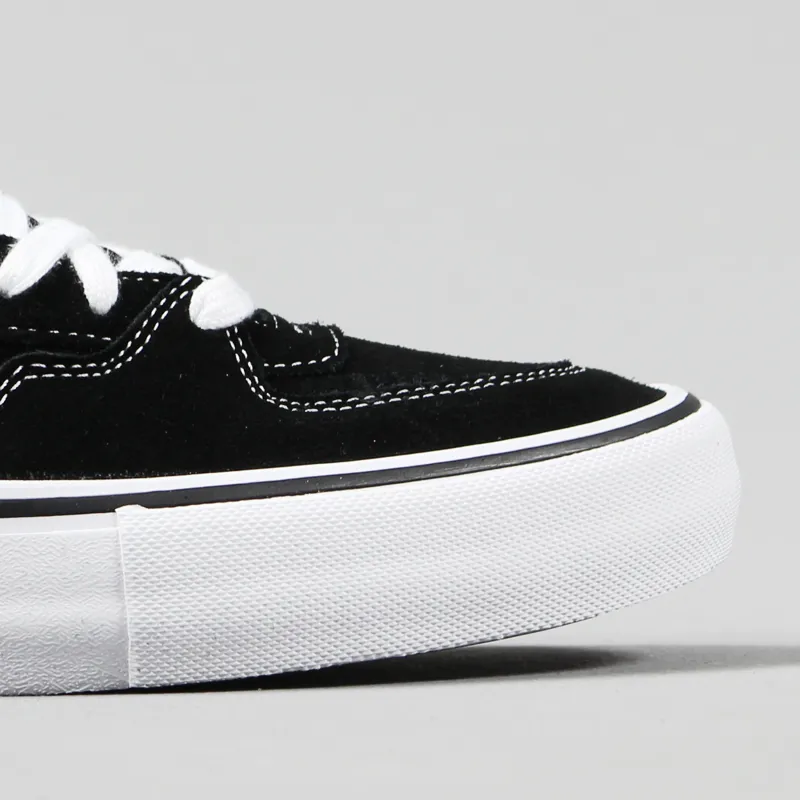 Vans Half Cab Pro Shoes Black White Red-2