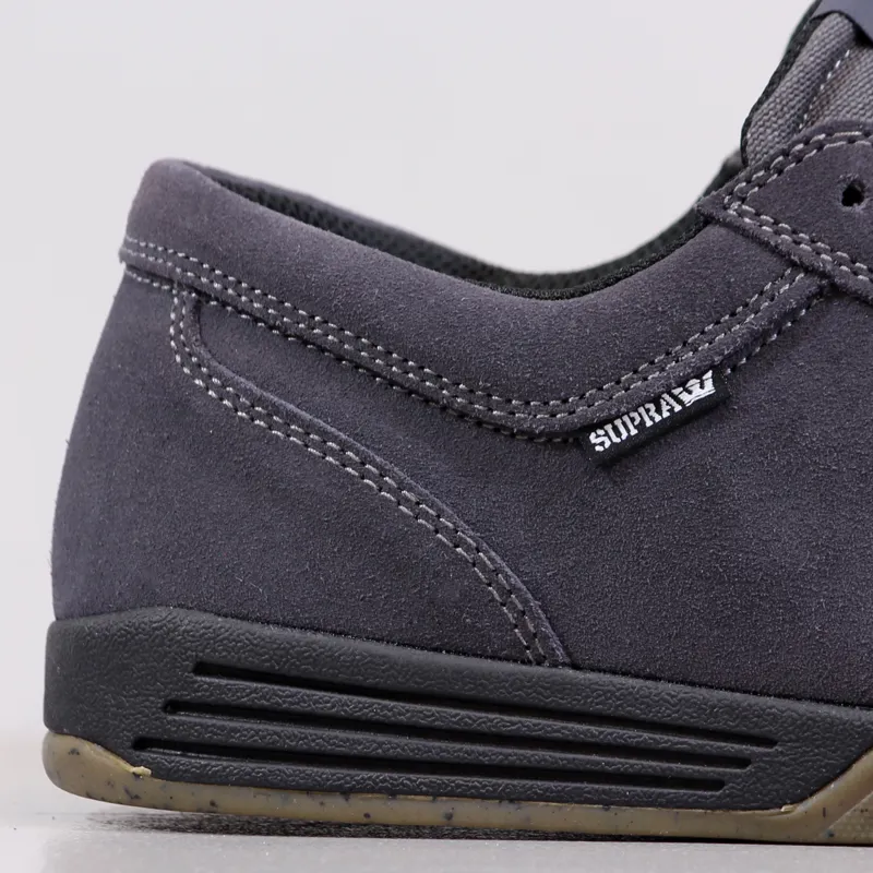 Supra Hammer Shoes Charcoal Grey Gum-1