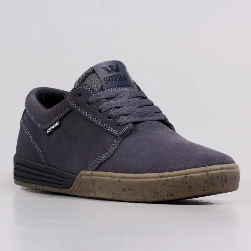 Supra Hammer Shoes Charcoal Grey Gum-4