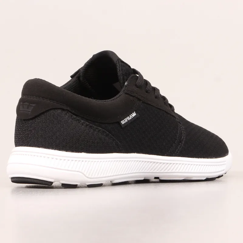 Supra Hammer Run Shoes Black Black White-5