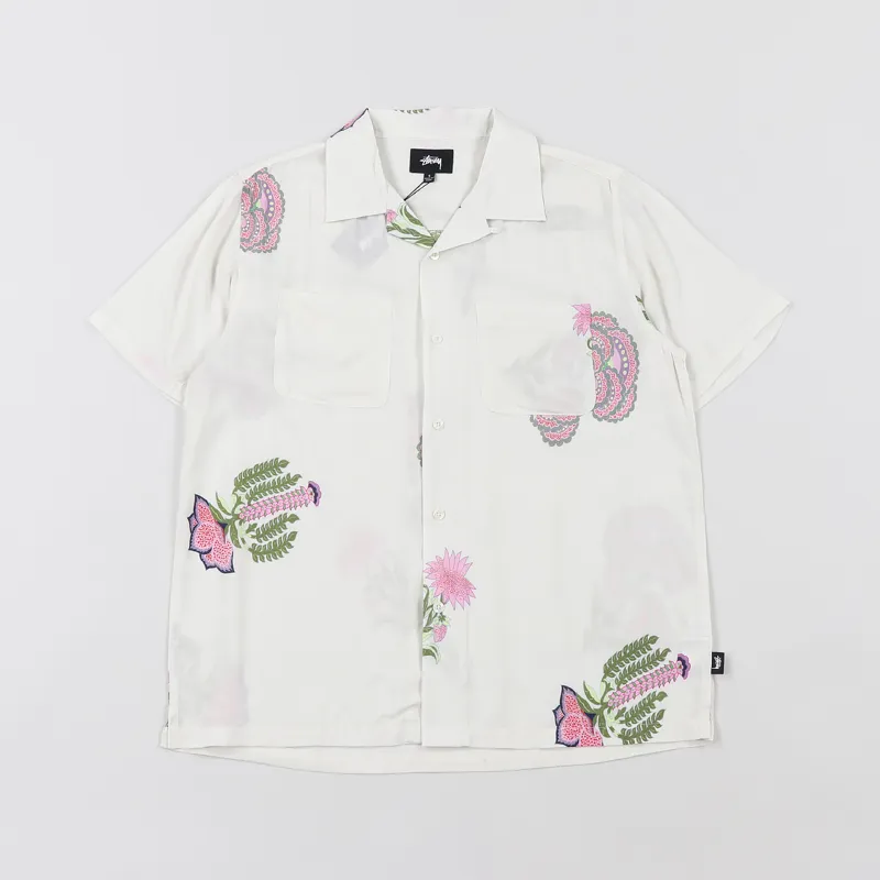 Stussy Hana Printed Shirt White Mサイズ