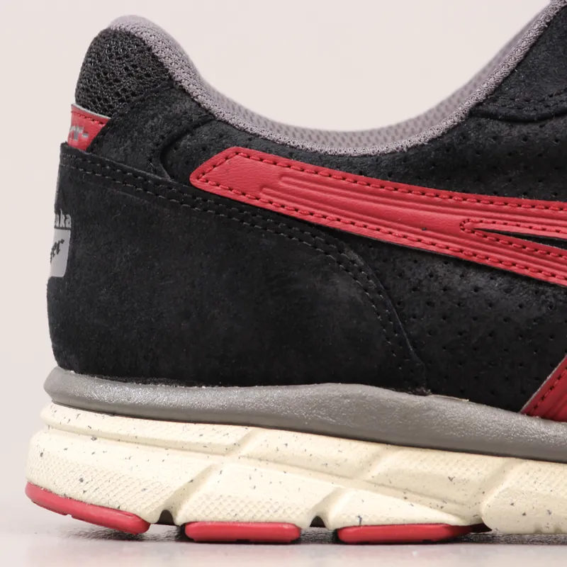 Asics Onitsuka Tiger Harandia Shoes Black Burgundy-1