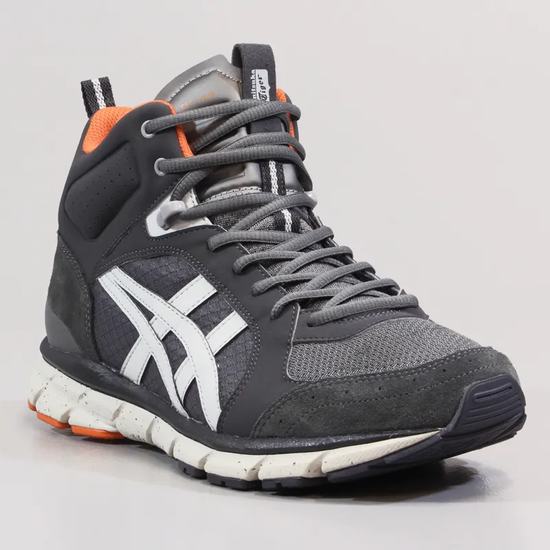 Intervenir Cosquillas olvidadizo Asics Onitsuka Tiger Mens Harandia Mid Top Shoes Grey Soft Grey