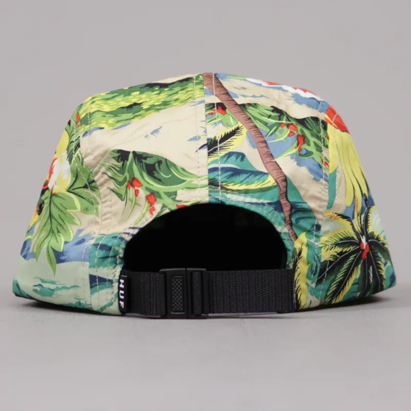 Huf Hawaiian Volly 5 Panel Cap - Tropical-3