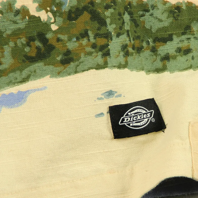 Dickies Hawaiian Gardens Short Sleeve Shirt Ecru-2